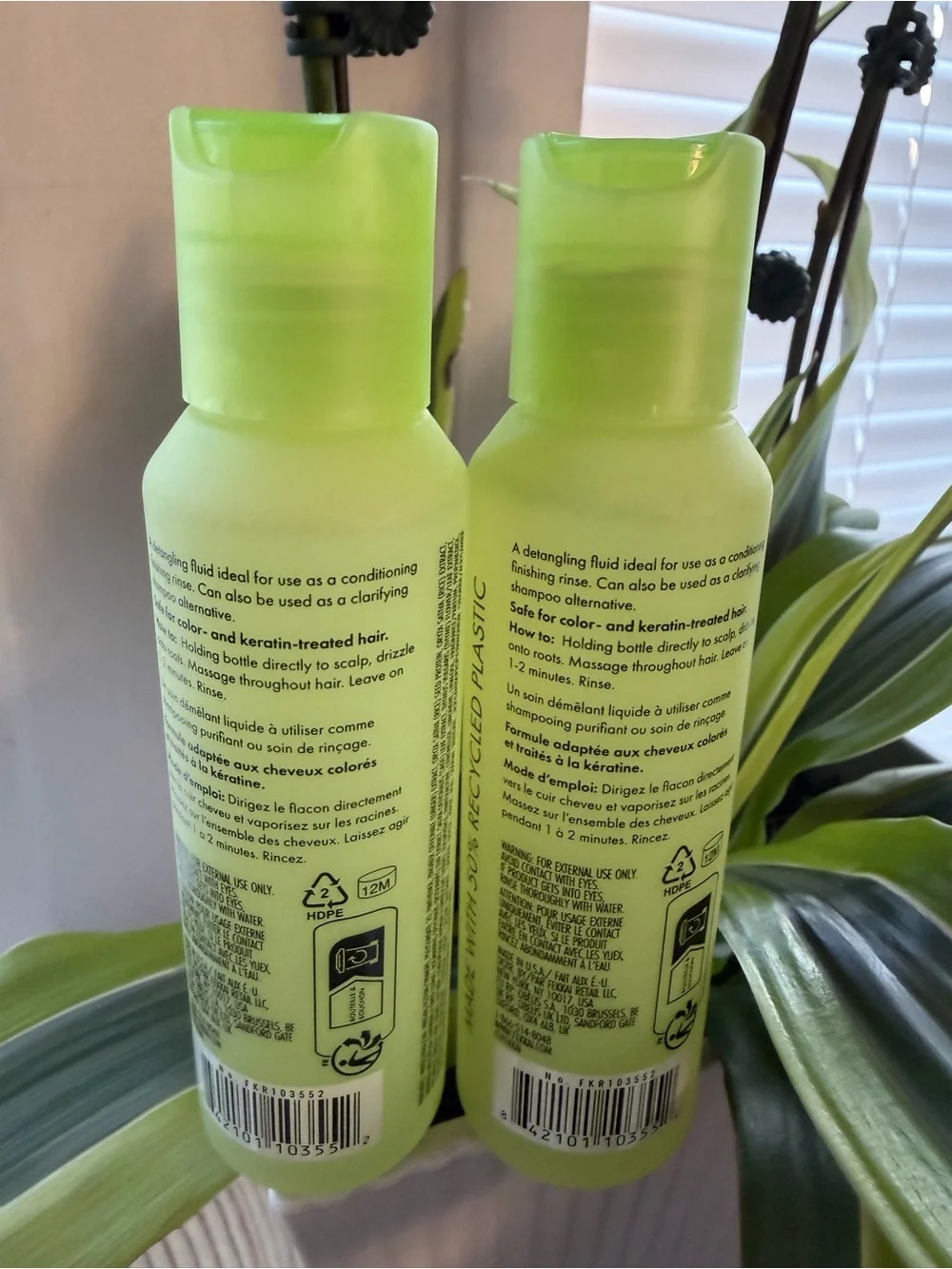 Apple Cider Detox Conditioning Rinse - Lime Green